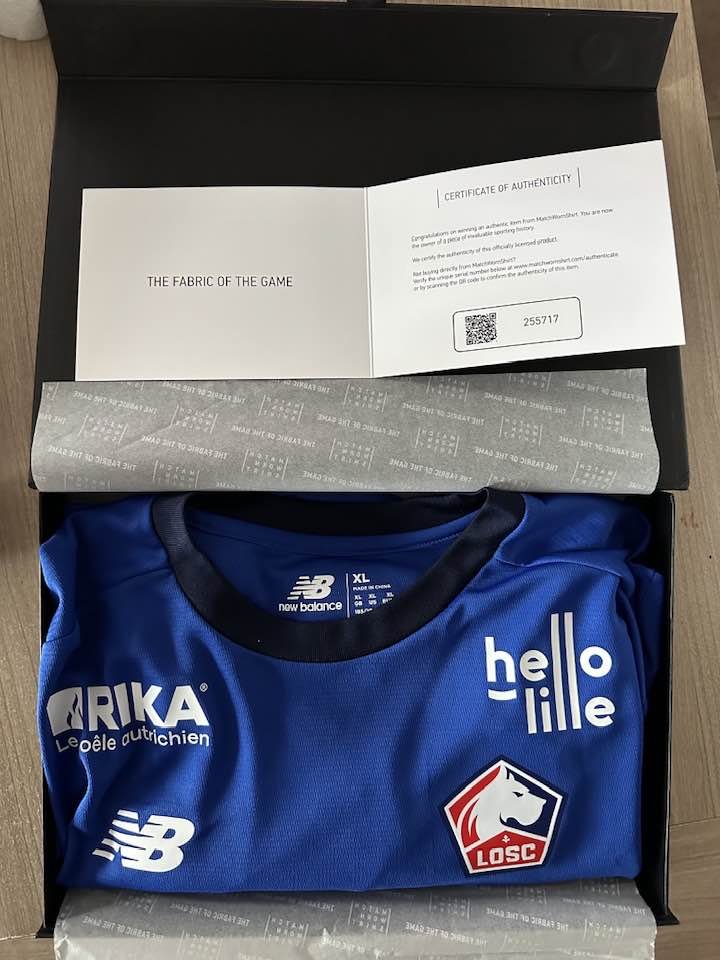 dj_uber's tweet photo. @losclive @_lc30_ Ton premier maillot reste chez un lillois https://t.co/XMD0wVQv9R