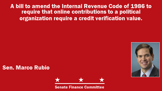 USCongressBot's tweet photo. Sen. Marco Rubio (R-FL) has introduced a bill before the Senate. #FLpol #FLpolitics https://t.co/k5BC2TDH3p https://t.co/RwJq0Lan0a