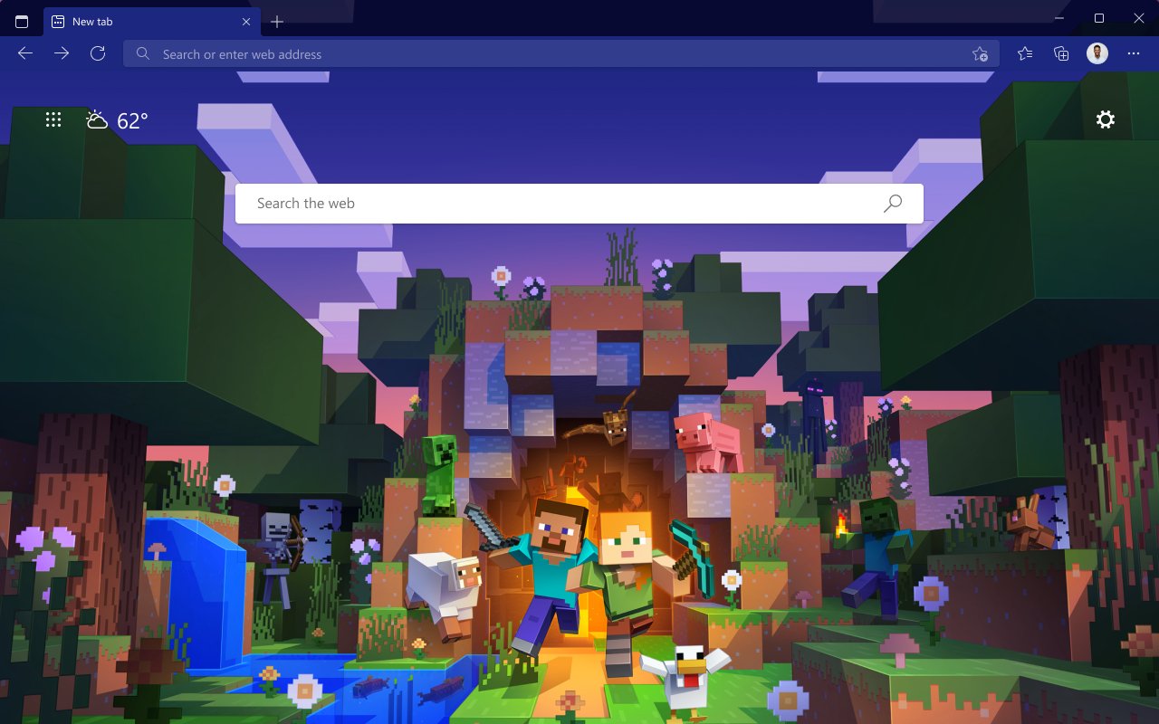 Minecraft Wallpapers HD New Tab Page