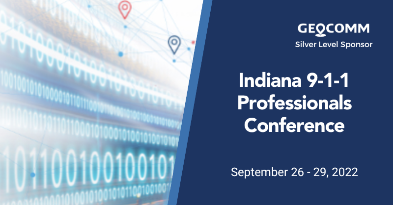 _GeoComm's tweet photo. We are excited be a Silver Level Sponsor at the IN 911 Professionals Conference next week! Visit with Stacen Gross &amp; Keri Brennan to learn about improving emergency response situational awareness &amp; reducing response times with GeoComm #IndoorMaps. #NG911GIS #PublicSafetyGIS https://t.co/GH1lgtSgrq