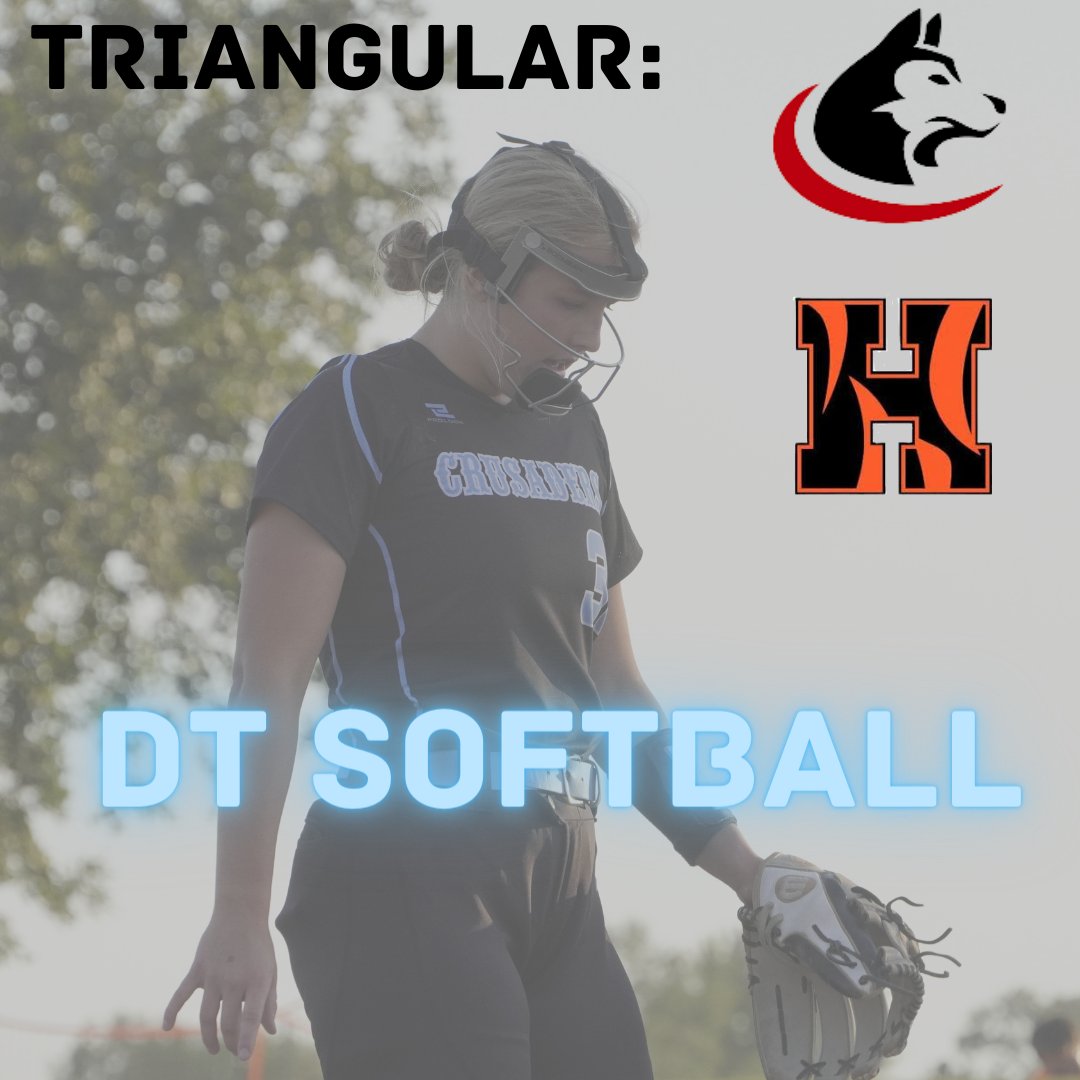 DTCardinals's tweet photo. DT Softball has a triangular Monday, the 26th, starting at 5:30 pm. They will play against Aurora and Hastings High School at the Veteran's Field Softball Complex in GI. Come out and support our girls!! #TheCardinalWay https://t.co/UkMzP3Spbg