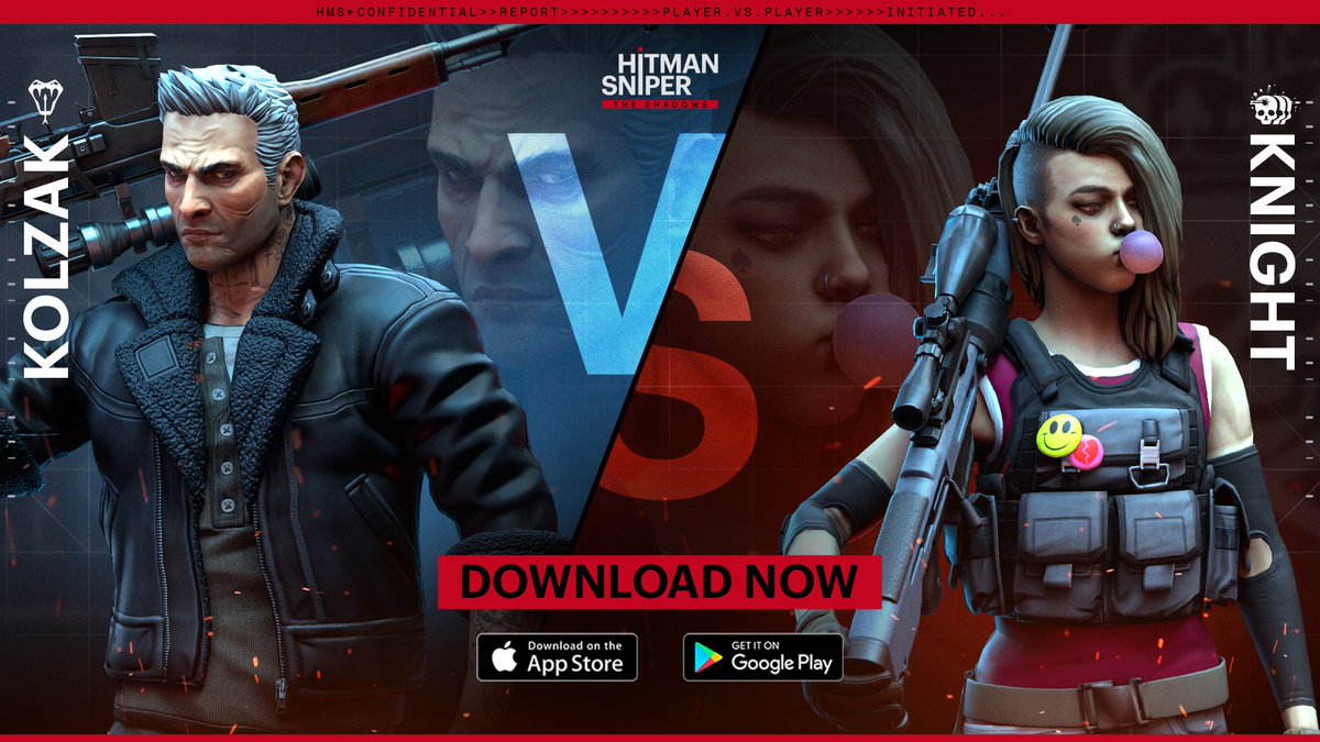 KOLZAK 🆚 KNIGHT. Who would win?

Available Now! sqex.link/HMS_download

#JoinTheShadow #HitmanSniperTheShadows #HitmanSniperTS