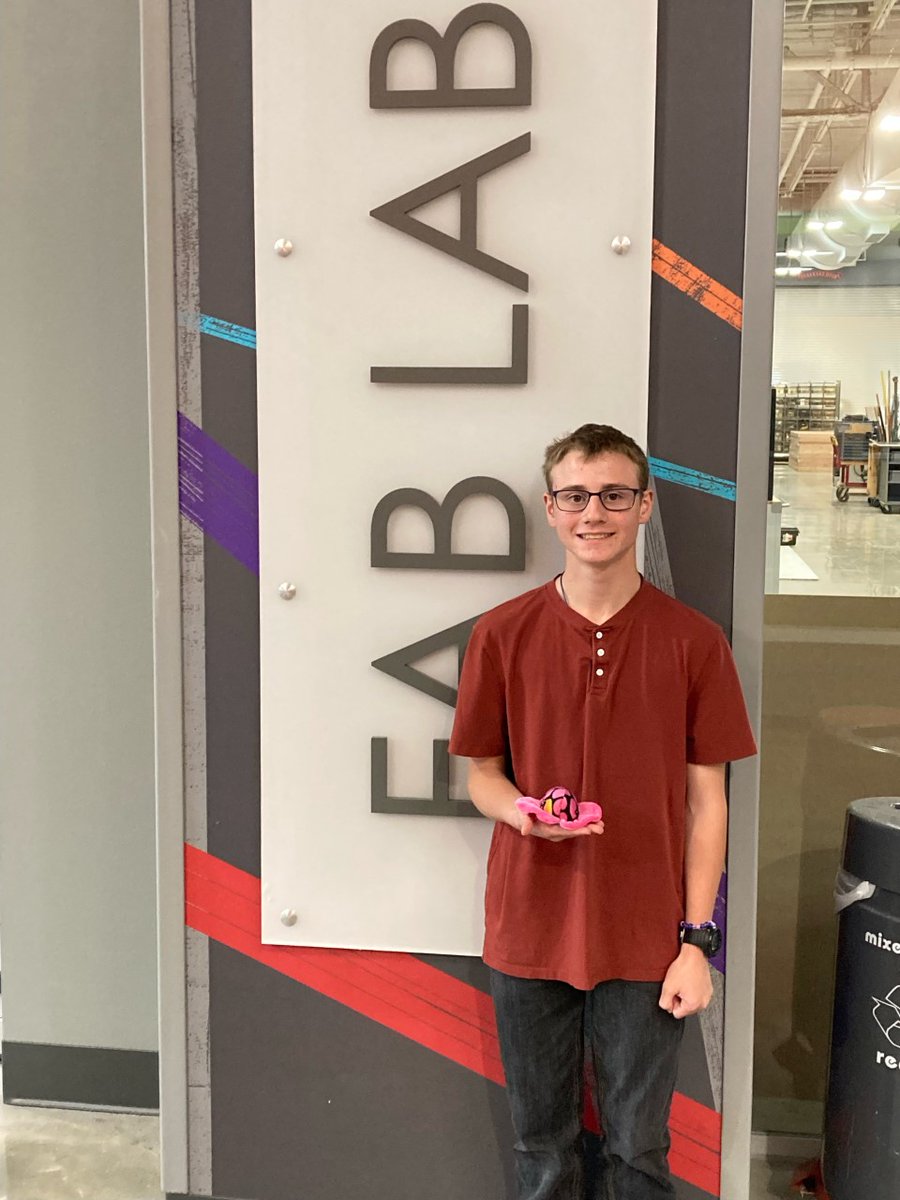 IgniteAtRIC's tweet photo. Engineering Sophomore Isaac Hampel is this week's Ray of Learning recipient. He has quickly become a go-to peer resource for high-level CAD questions. His current project includes 19 custom created pieces and 12 realistic imported parts from McMaster-Carr supply company. https://t.co/Wez8tkxBIA