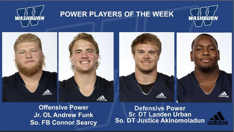 IchabodFTBL's tweet photo. Week 3 Players of the Week 🎬
#GoBods https://t.co/ydkylh80qp