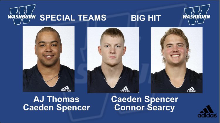 IchabodFTBL's tweet photo. Week 3 Players of the Week 🎬
#GoBods https://t.co/ydkylh80qp