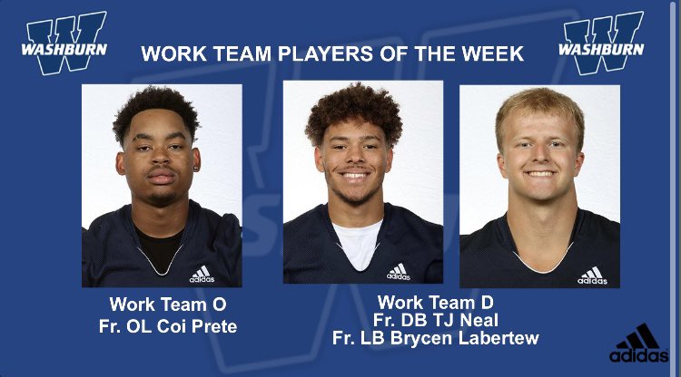IchabodFTBL's tweet photo. Week 3 Players of the Week 🎬
#GoBods https://t.co/ydkylh80qp