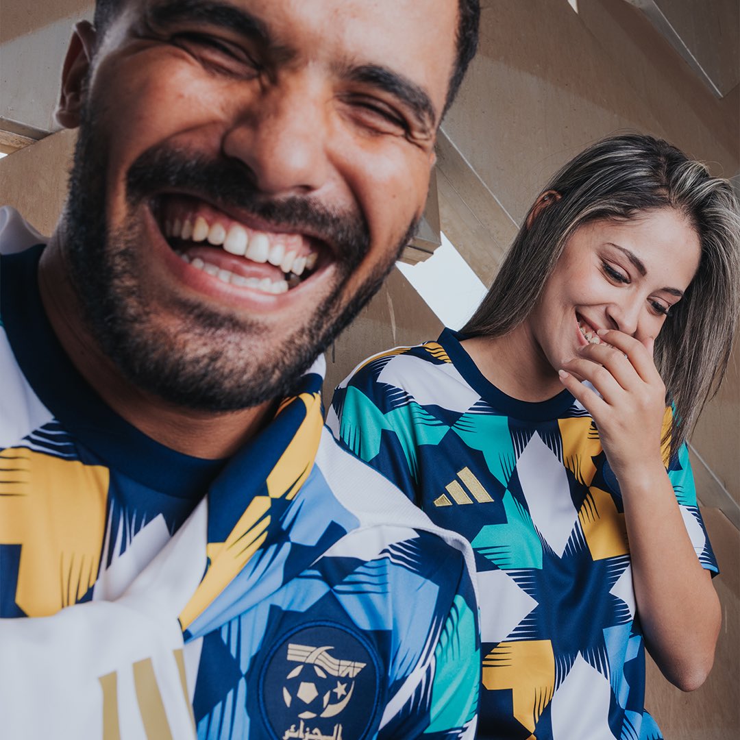 adidasfootball's tweet image. Inspired by culture and history. Made to fit for royalty 👑🇩🇿

We introduce the new 22/23 @LesVerts home/away kit, and the culture wear collection. Available from October 14.