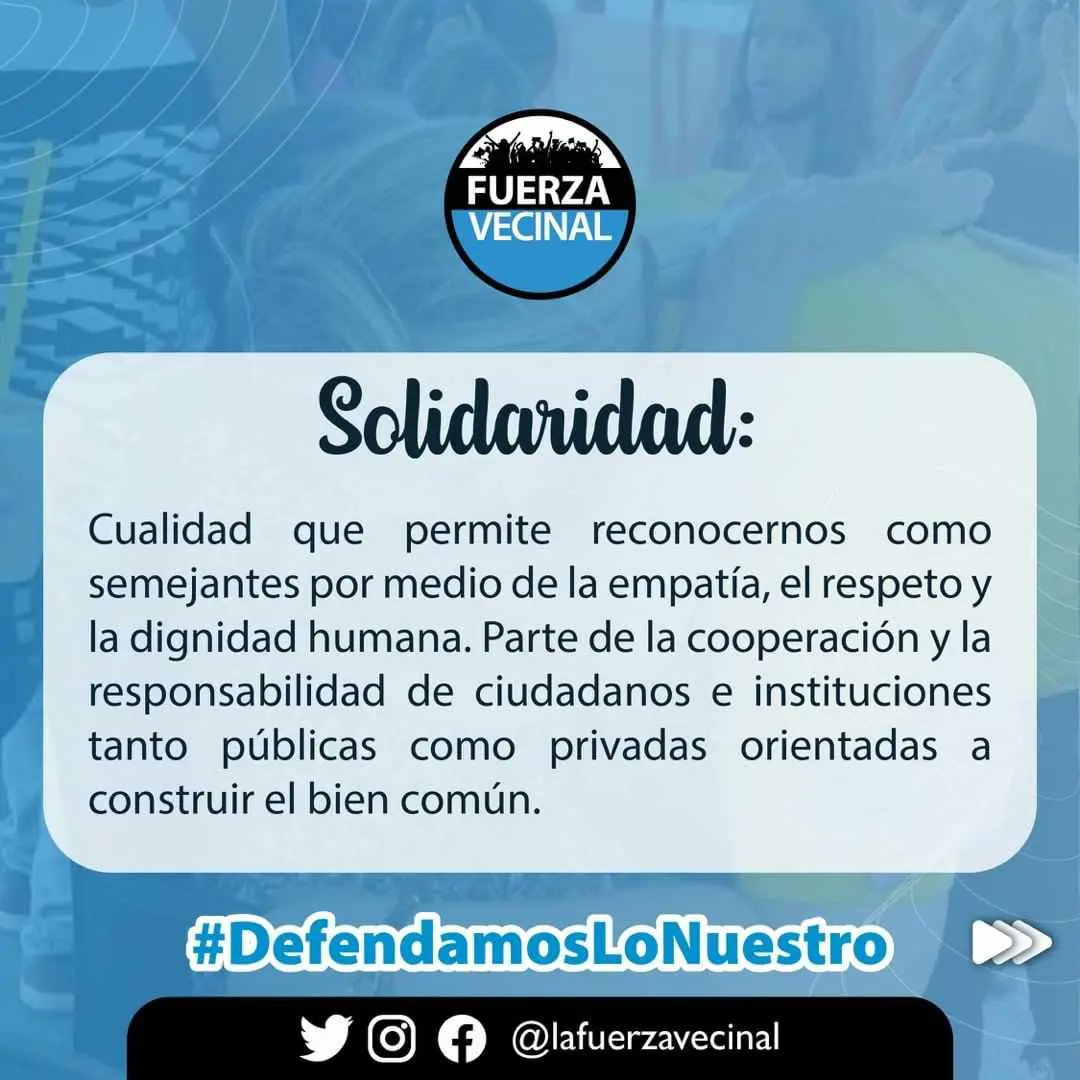FuerzaVChacao's tweet photo. ⚫🔵✊🏼Somos una organización política emergente, de centro y humanista que nace de los vecinos para los vecinos. 

Estamos demostrando que hay una política que está surgiendo en el país de abajo hacia arriba con liderazgo locales. 
¡Hagamos política con "P"mayúscula!🇻🇪✊🏼

⏩⏩ https://t.co/My0bjtTaXz