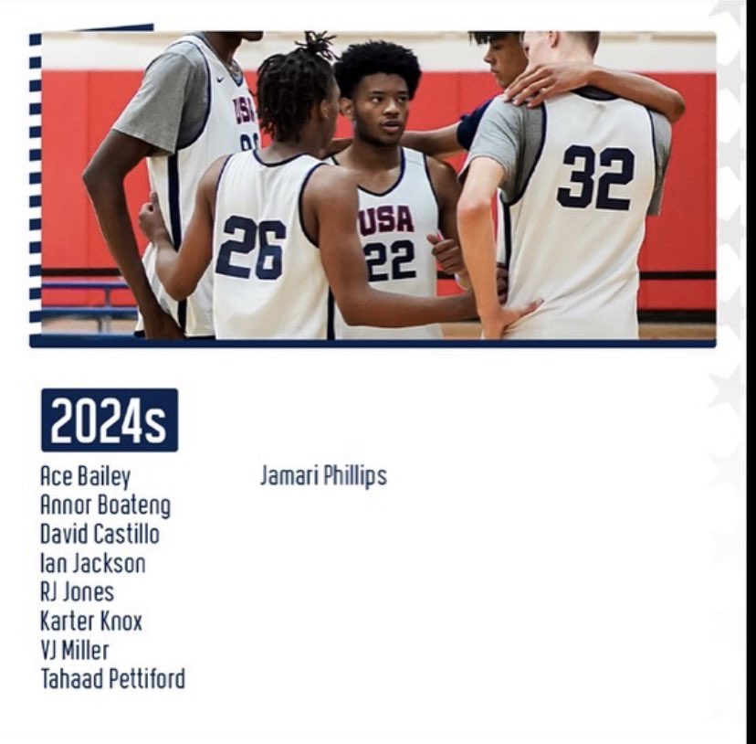 Congratulations Jamari! One of only 9 in the 2024 class!