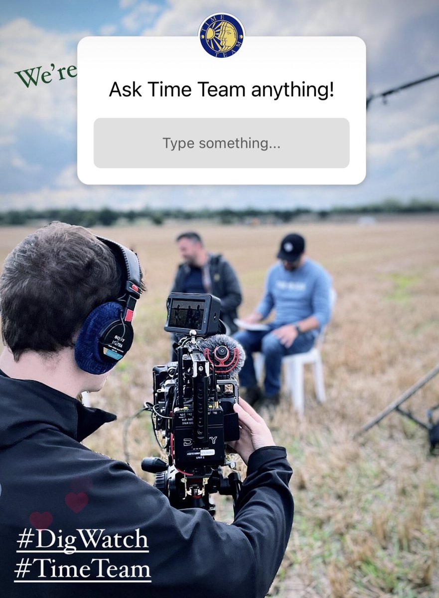 thetimeteam's tweet photo. Head on over to Instagram and ask us anything about this Anglo Saxon dig!
https://t.co/IiIj4VlOsW
Weโre in the field today and all weekend!
#timeteam #timeteam22 #digwatch #digwatch22 https://t.co/tA2xjp7fT0