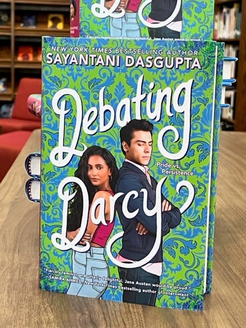 wsfcs's tweet photo. Atkins High hosted author Sayantani DasGupta who spoke about her book Debating Darcy.  Special thanks to @BookmarksNC for giving the students at Atkins this opportunity.

#wsfcs @Atkins_HS https://t.co/hz49mMizrn