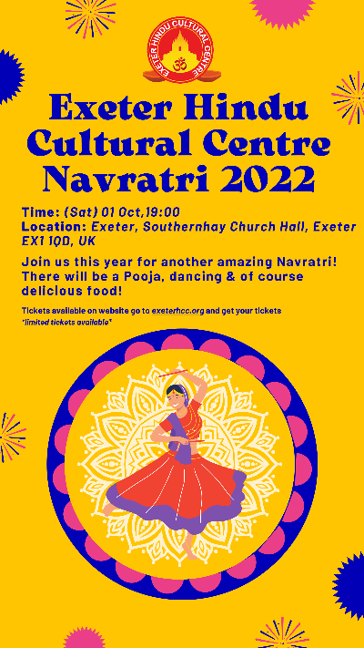 exeterhtemple's tweet photo. Tomorrow! See You Then! - Puja for The Queen - https://t.co/FxbFyHXeKr https://t.co/Ln67PiqAmd