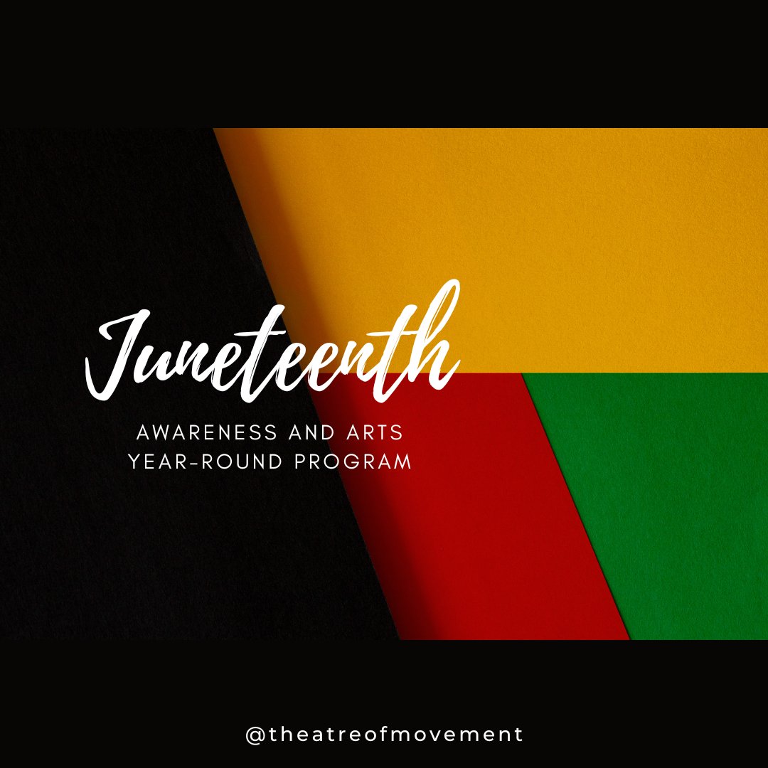 _TheMove's tweet photo. The Juneteenth Awareness &amp; Arts year round program offered by TM is a 3-module residency. Participants will learn about important historical moments, practice creative skills, discuss/share their experiences.

Contact us for info about how to book. Visit: https://t.co/EducJJc5dz https://t.co/e8QpzjYBwc