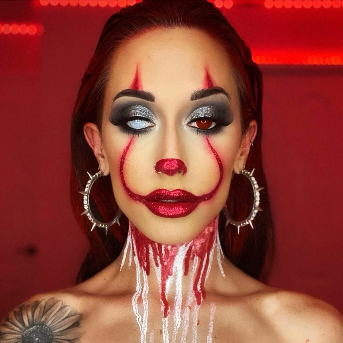 huntordyeuk's tweet image. Want to recreate this insane look? 💀    

Try our 'Blind Mesh' lenses starting from just £6.99 and recreate this look by the lovely @laurendove_mua 💀🖤⠀
⠀
Shop Hunt or Dye NOW! Free UK Delivery on all Orders 👻 #halloweenmakeup #halloweenlenses #halloweentutorials #sfxmakeup