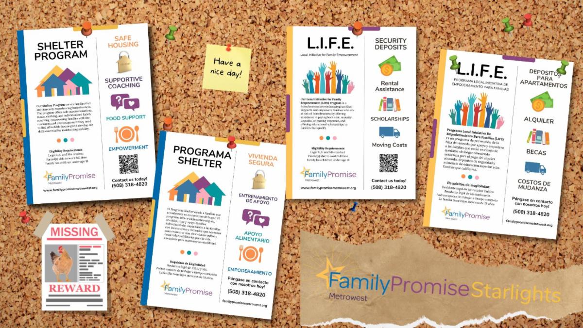 FPMetrowest's tweet image. Sometimes the smallest actions can make a huge difference in someone else's life. Learn how you can help in this week's Starlights: conta.cc/3r7IYCU

#familyhomelessness #homelessnessprevention