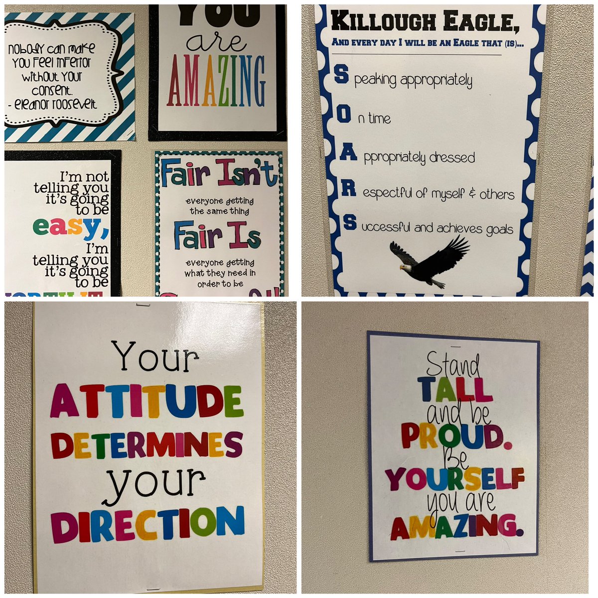 AliefPASS's tweet photo. The positivity factor at Killough MS is off the charts! Affirmations can be seen everywhere! @KilloughEagles https://t.co/XrUIixPkjR