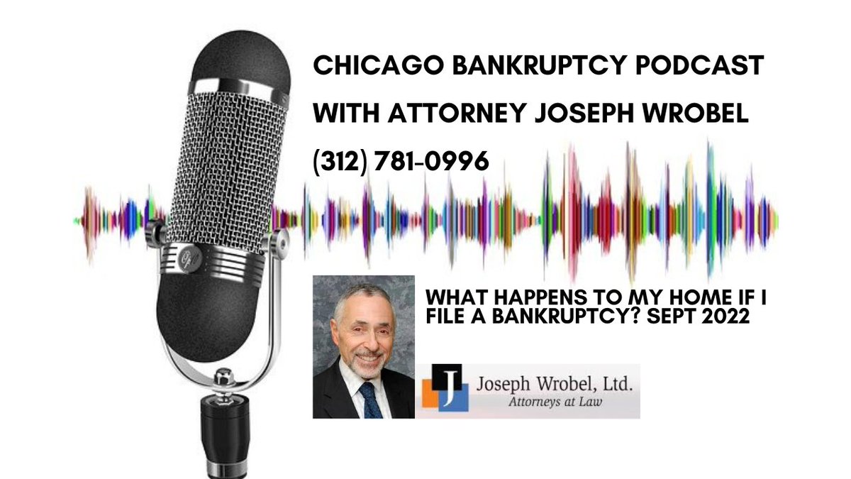 Chgobankruptcy's tweet photo. Looking to our #bankruptcypodcast keep your home or let it go? There are options for every family and situation: https://t.co/RvzWQzT3A5. Take the next step and call my office for a free consultation!  #KeepYourHome #AvoidForclosure #ChicagoBankruptcy #JosephWrobel https://t.co/ikHrvQNmTt