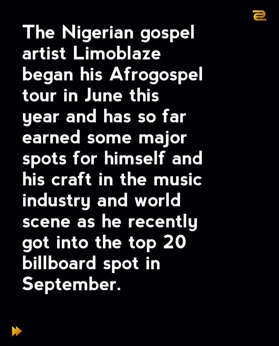 Evaloaded2's tweet image. JIREH (provider) BY LIMOBLAZE BREAKS LANDMARK RECORD ON BILLBOARD

Since the release of JIREH (Provider)  in July 2022 the song which features American top rapper @lecrae has been on a wave of breaking bounds.

#Afrogospel #Evaloaded