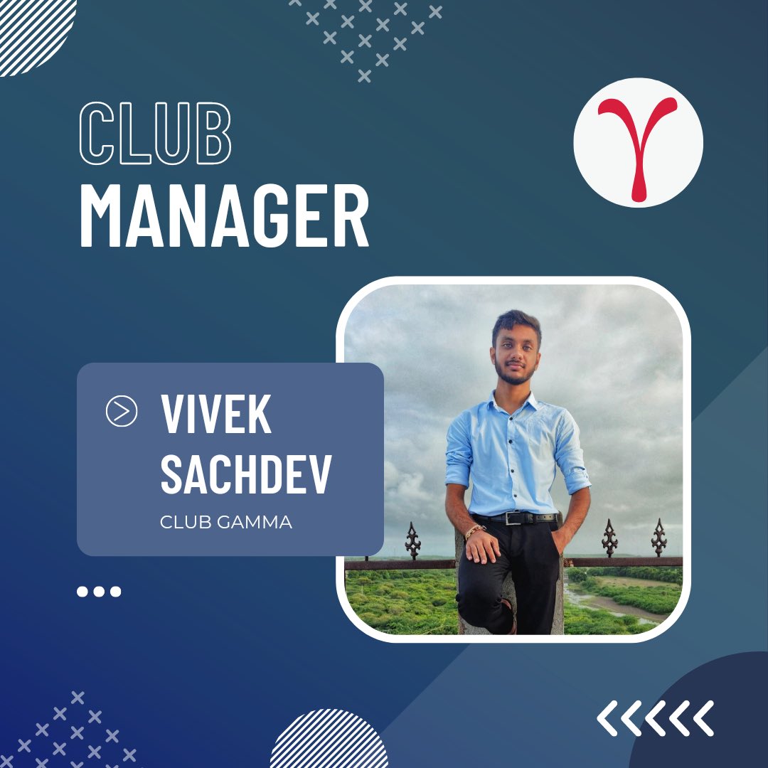 club_gamma's tweet photo. The Club management team is skilled in event planning and execution, as well as team management & communication.
Club Gamma takes immense pleasure to introduce Club management team for the 2022-2023!!
#management #Leadership #git #github #depstar #cspit #charusat https://t.co/VHcGixXXwQ