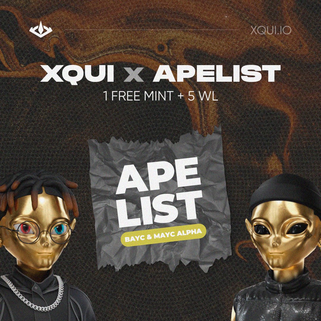 Join AMA tomorrow 12 noon est with <a href="/xquieth/">XQUI CLUB</a> 

Listen in to hear whay <a href="/xquieth/">XQUI CLUB</a> is bringing to the web3 space and building for the community

x.com/i/spaces/1kvJp…