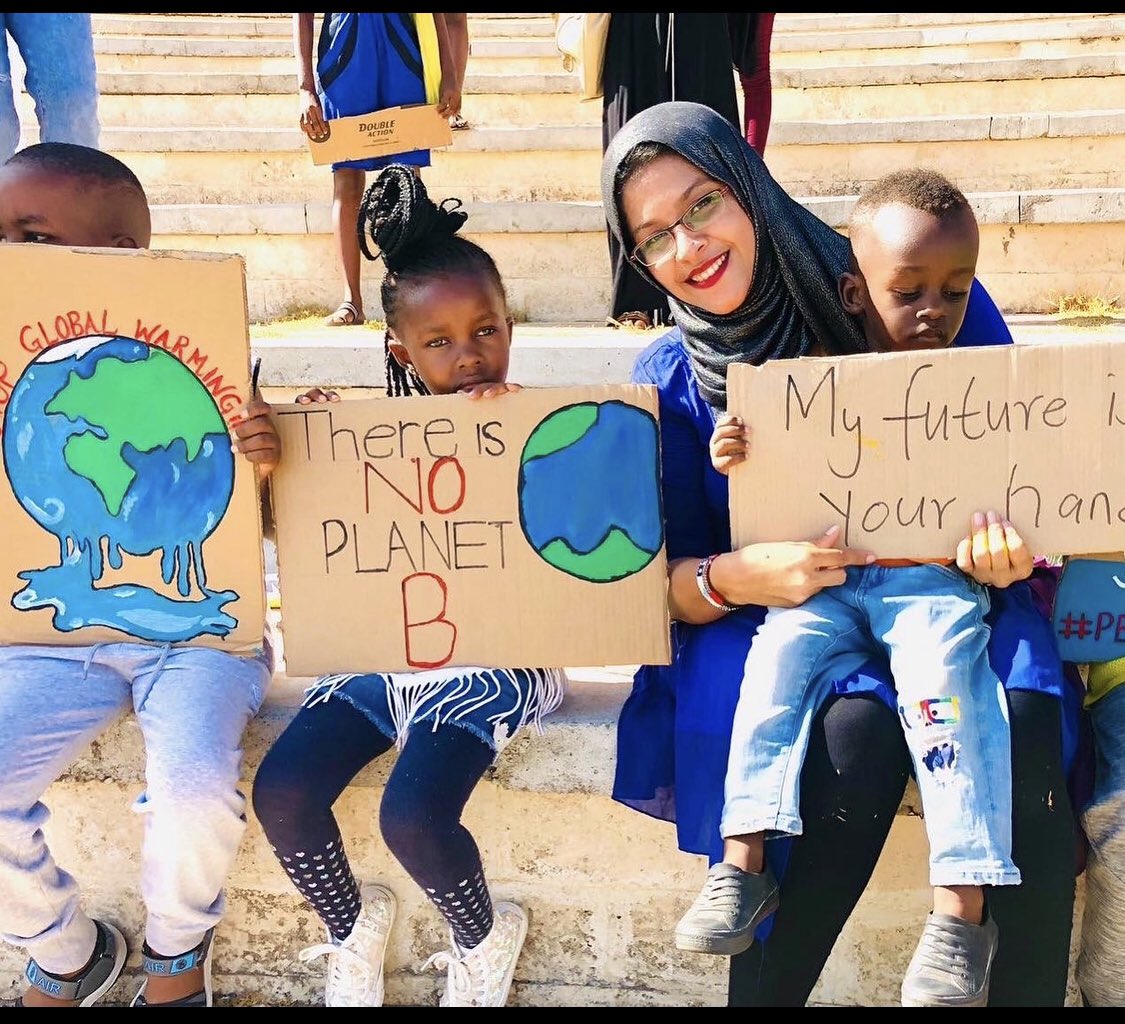 HarunanySumaiya's tweet photo. My Future is in your hands!’
It’s obvious that those who have contributed the least towards the #climatecrisis are the ones being hit the hardest by it.Our demands are simple as #cop27 approaches! 
‼️PUT LOSS AND DAMAGE ON THE AGENDA
#PayUp4LossAndDamage 
#LossAndDamageFinanceNow https://t.co/TcvqB1ymgo