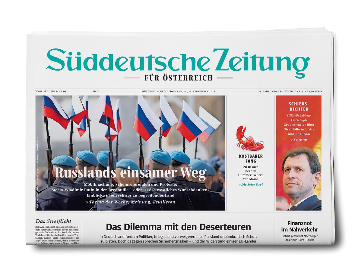 martinlangeder's tweet photo. Wir feiern Jubiläum! 
Die 30. 🇦🇹-Ausgabe @SZ

VfGH-Präsident Grabenwarter 
über Streitfälle in Justiz 
und Koalition   
@foederlschmid 
https://t.co/w6IK13TPmO (SZ Plus)

@DominikPrantl über 
1,4 Millionen Menschen 
in Österreich, die nicht 
wählen dürfen
https://t.co/2Id7OJ0aAt https://t.co/DPNVcxQzAz