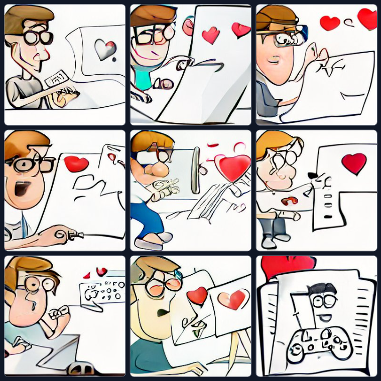 UATGameStudios's tweet photo. Today the #GamerGeek is spending some time writing a #LoveNote for #NationalLoveNoteDay. Who do you think the #Gamer #Geek is writing to on #LoveNoteDay? Our #Gaming hero hopes you get your own #Love note from someone special today. https://t.co/ua5YjWgDxR