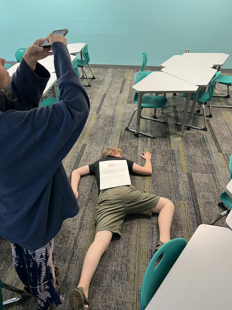Just336Ash's tweet photo. When your #APGeo kids really get into their assignment about the ETM…and want to make it as realistic as possible. 😂 https://t.co/St9fJbxuNH