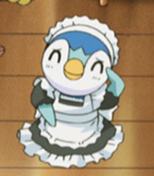PokemonGems's tweet photo. piplup maid https://t.co/kljcaNGSNI