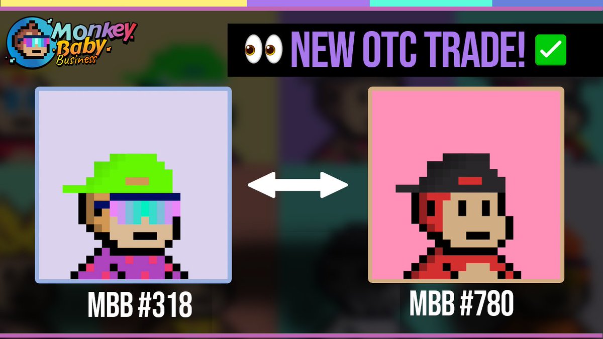 🚨 New OTC Trade Reported &amp; Complete! ✅

👀 MBB #318 was traded for MBB #780