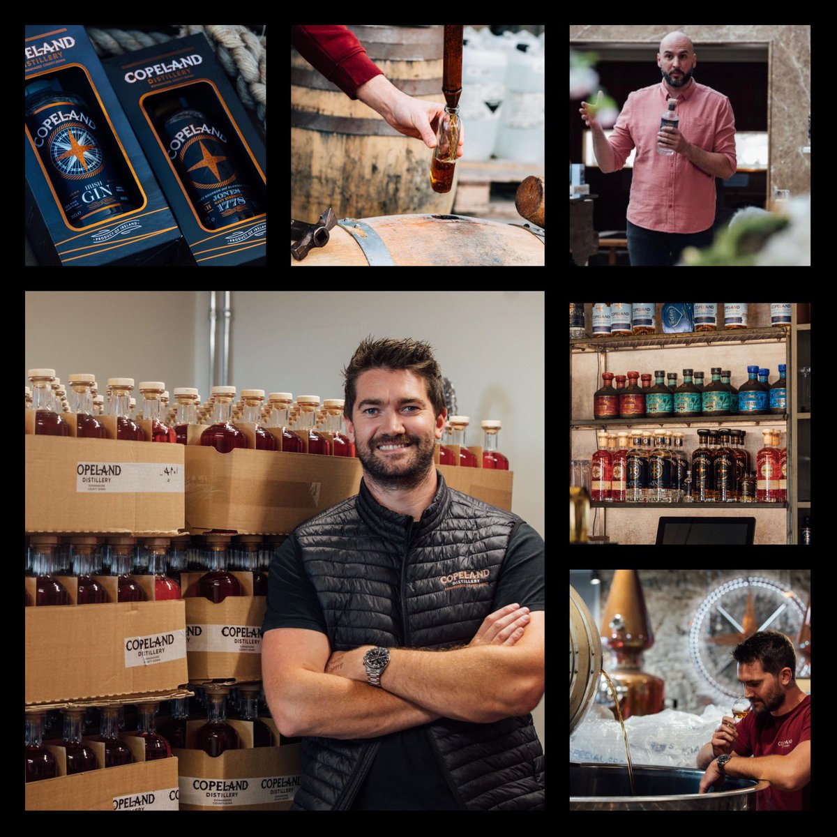 All the way from #donaghadee to us in Troon #bythesea for #westcoastfest <a href="/CopelandDistill/">The Copeland Distillery</a> have arrived &amp; oh boy!  Have they got a treat for you .. 🍸🍸🥃🥃.. #missit #missout .. 🤩🤩