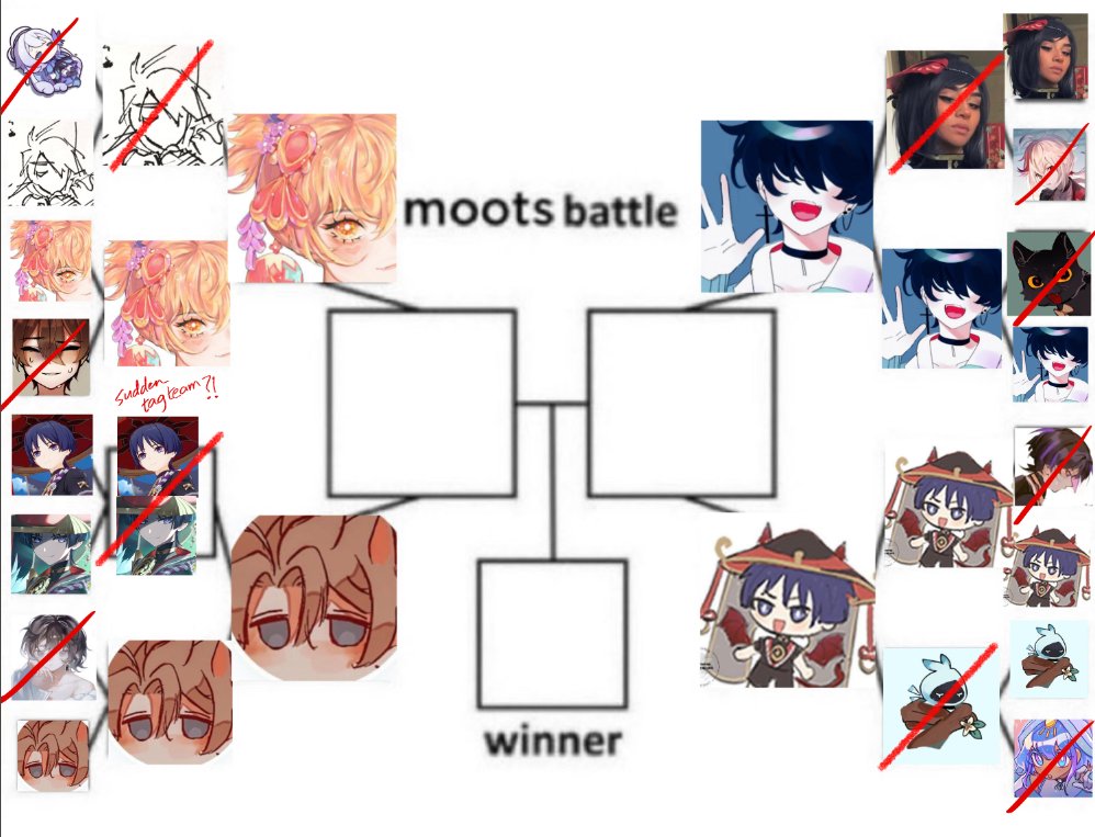 WE'RE IN THE SEMI-FINALS NOW, WHO WILL BE THE ULTIMATE MOOT 