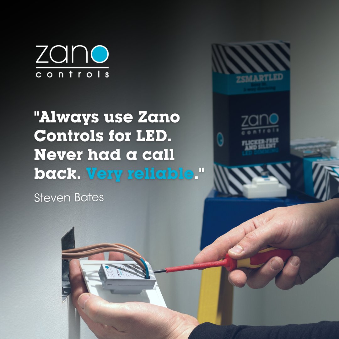 ZanoControls's tweet image. Reliable dimming products? Look no further 😏

Thanks Steven for this one! If you ever have feedback for us, just drop a comment below, send us a message or visit our Trustpilot 📥

#lightdimming #dimmingmodule #electricalmanufacturer #review
