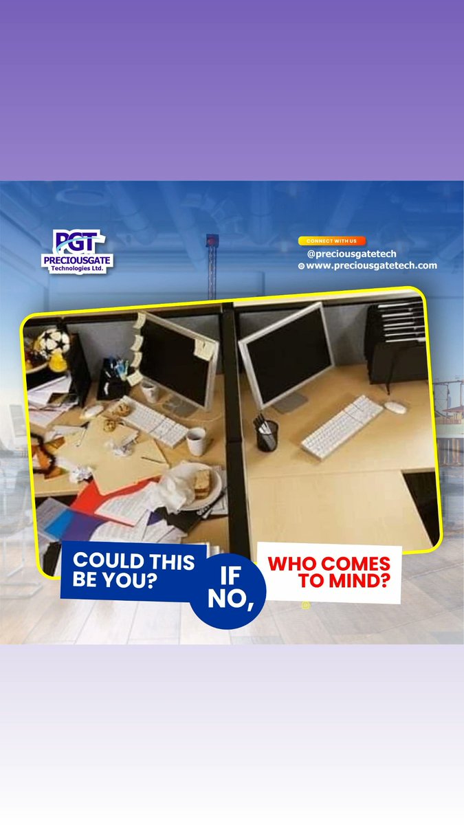 PGTLTD's tweet photo. Be not ashamed to identify thineself.
How have you left thine desk all week and this evening?😁
#value #customer #friyayfaves #cleanup #staytidy #desk #tech #businessgrowth #techupgrade #servers #securityprotection #cybersecurityawareness #flashbackfriday #laptoplifestyle https://t.co/9OIclQulLX
