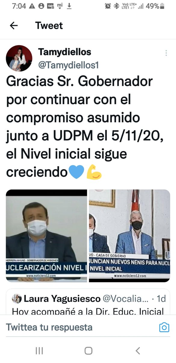 Estuvimos, estamos y seguiremos estando 
#UDPMSiempre
<a href="/herrerayflia/">Oscar Herrera Ahuad</a> <a href="/rovira_carlos/">Carlos Rovira</a> <a href="/grillo141/">Ruben Dario</a> <a href="/passalacquaok/">Hugo Passalacqua</a> <a href="/LaloStelatto/">Lalo Stelatto</a> <a href="/udpm_misiones/">UDPM</a>