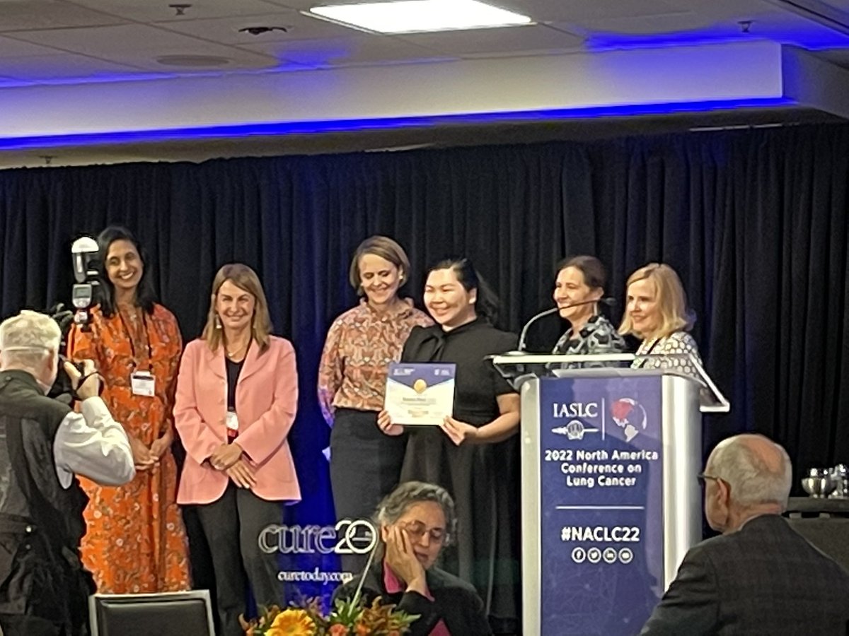 IASLC's tweet photo. #NACLC22 kicks off with education awards. Congratulations to all the recipients. @IASLC  #LCSM https://t.co/EonxoLFYrg