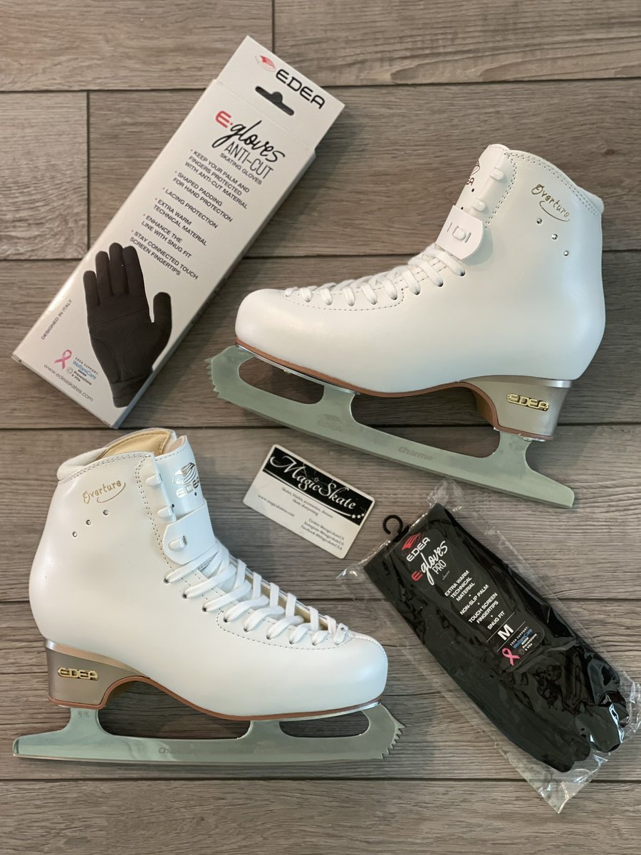EDEA skates and accessories available at Magicskate #edea #edeaskates #edeaoverture #figureskating #iceskating