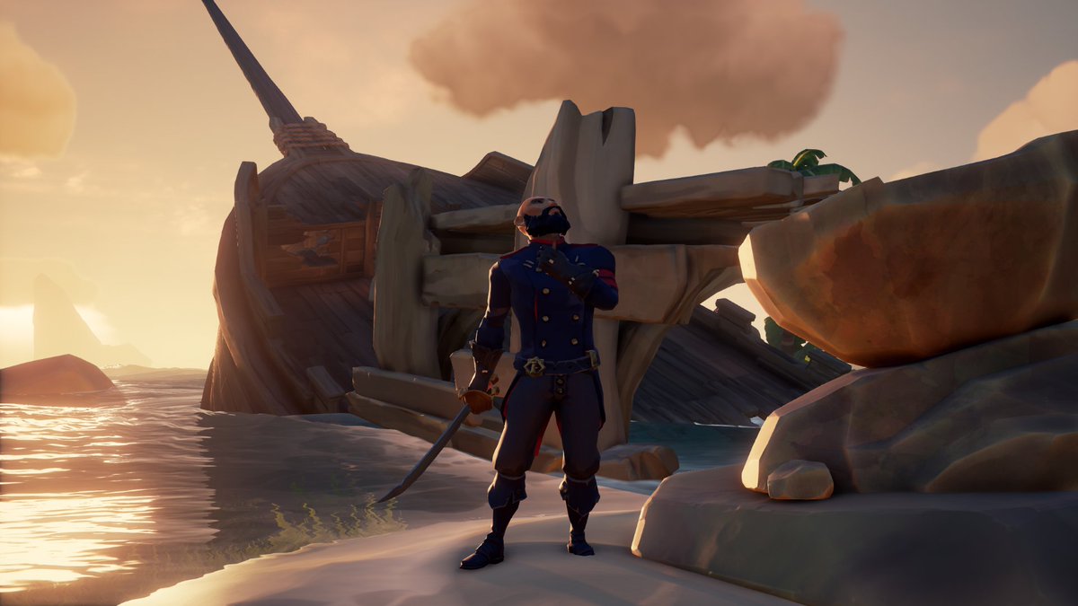 Lagartitol's tweet photo. Arturo Prat Chacon
Contest Theme: Cosplay
@SeaOfThieves
 #StyleOfThieves https://t.co/Se2h8Rx7Cs