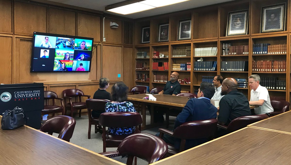 #BootOnTheGround: I (finally!) got the boot off and I will of course continue going all around campus.

Thank you to the faculty who joined me for coffee both in person and online today, it was a real treat. 

#csueb