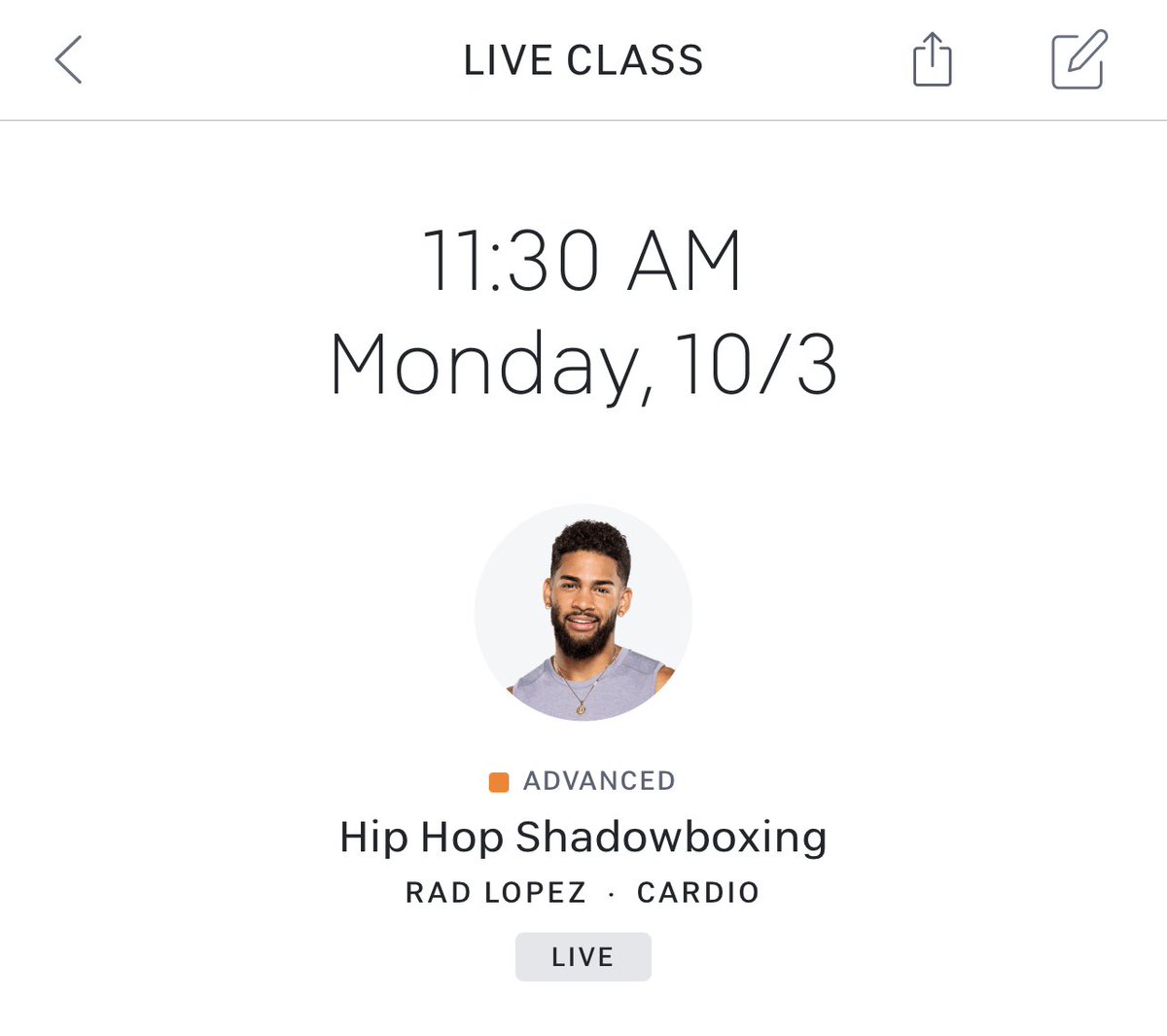 edwardfarinas's tweet photo. 🙌🙌🙌🙌🥊🥊🥊🔥🔥🔥🔥 Thanks for listening to us all!!! @onepeloton @RobinNYC @fitxkendall #radlopez
I’m so excited!!! I’m loving these #shadowboxing classes.
You guys have no idea how handy shadowboxing classes have been since I’ve been traveling and away from my bike!!! https://t.co/CRmVt9FDtl
