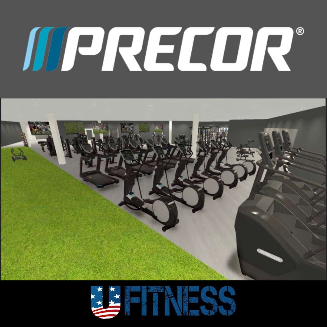 ufitnessva's tweet photo. Check out the new equipment coming from our guys at Precor! 💯 https://t.co/4vSBIvOxl2