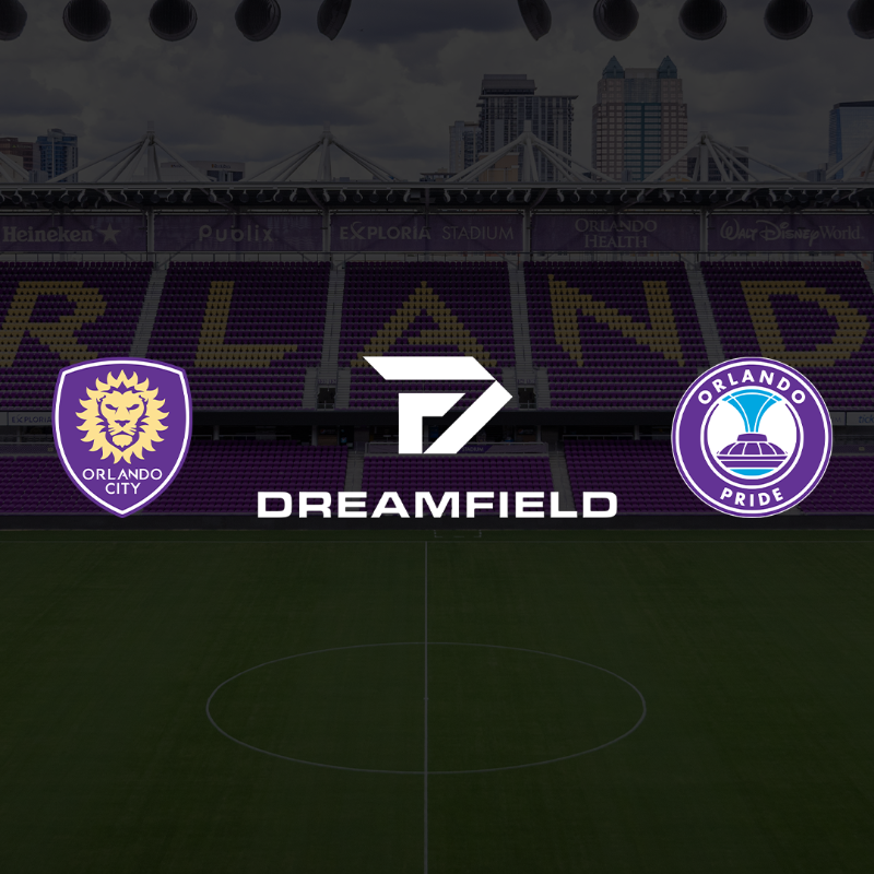 ORLPride's tweet photo. NEWS: Orlando Pride and @OrlandoCitySC Join Forces with @dreamfieldco, Student-Athletes for NIL Deals.

#PrideOfOrlando