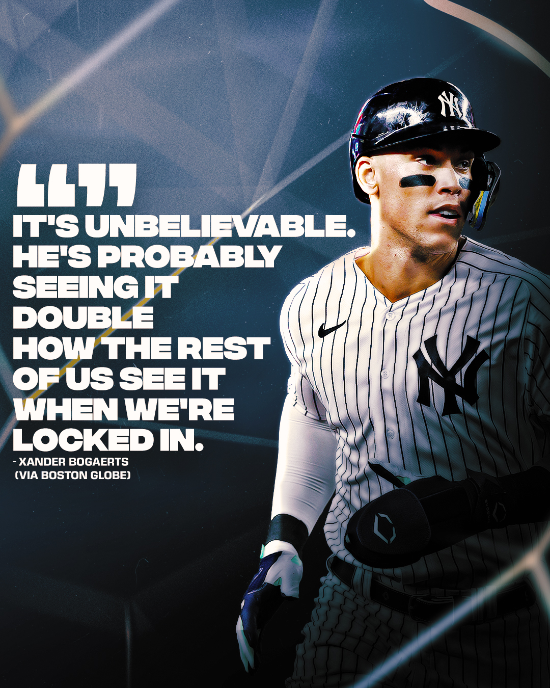 MLB on Twitter "AaronJudge is locked in at the plate. via