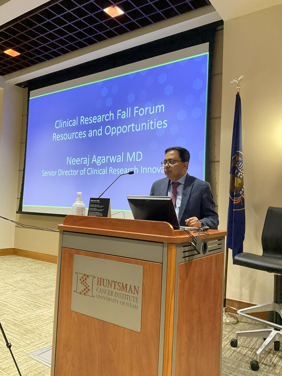 Thanks to all who participated in our Clinical Research Fall Forum! We feel very fortunate to have such great leadership and coordinated support for clinical research at @huntsmancancer. @NeliMUlrich @theresalwerner @neerajaiims @HowardColman1 @helops79 @Huntsman_CTO