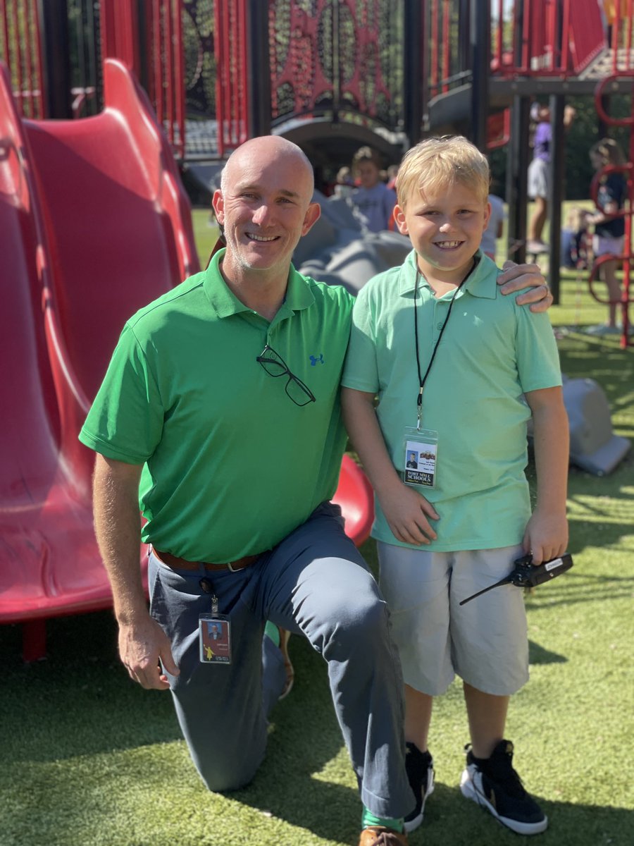 I love working in a school with these kids that want to be Principal for an Hour. They set a goal and used earned points to spend time with me. #blessedprincipal #humbled #leadership