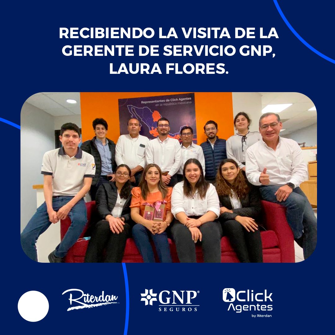 clickagentes's tweet photo. GNP Seguros es una empresa muy grande que está en contacto permanente para apoyarnos en los trámites de solicitudes de los clientes de nuestros agentes. 
#ClickAgentes #GNP #Riterdan https://t.co/2TNlcb8EUr