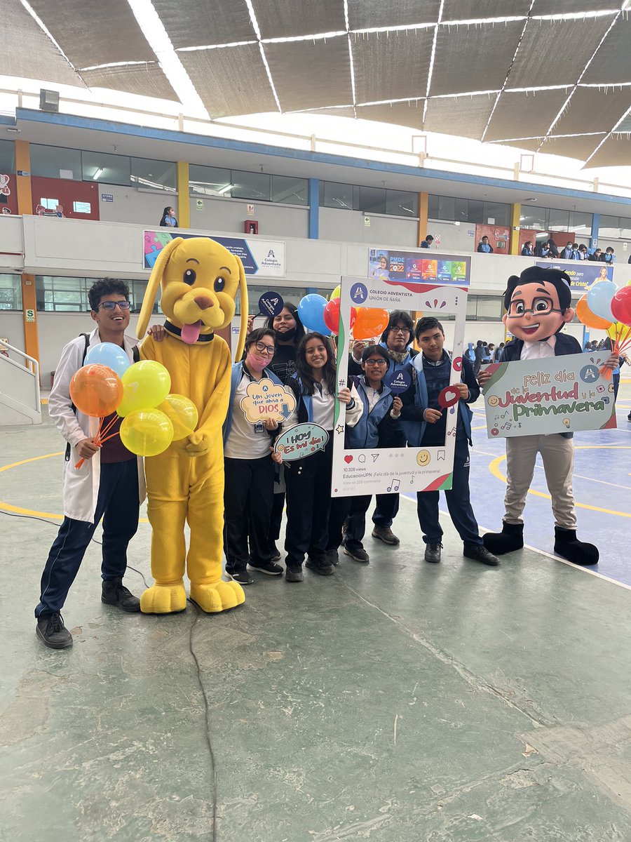 ColegioUnion's tweet photo. Hoy se dio inicio a la primavera y celebramos el Día de la Juventud junto a nuestros estudiantes. ¡Feliz día de la Juventud y de la Primavera! 💐🌻🌤 #EducaciónAdventista #ColegioUnión #primavera2022 #MásQueEnseñanza https://t.co/MmnDVtW8QP