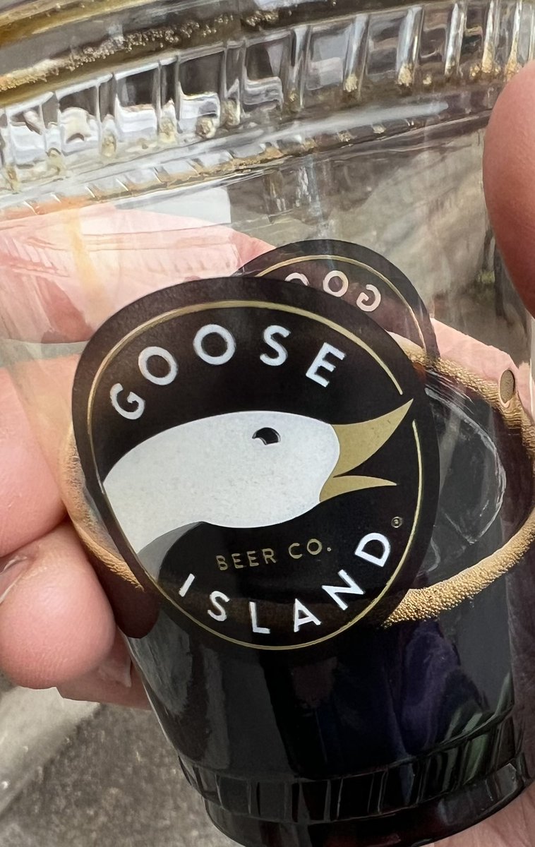 shelliehall's tweet photo. @GooseIsland Got that Prop! https://t.co/iLder8hgiq