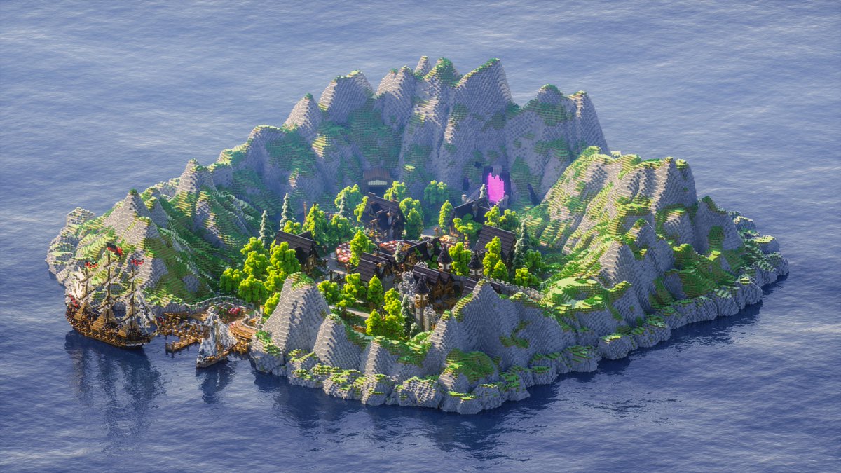 One of my newest commission.
Rendered by <a href="/notbarteksk/">barteksk</a> 
#Minecraftbuilds #minecraft建築コミュ #Minecraft募集