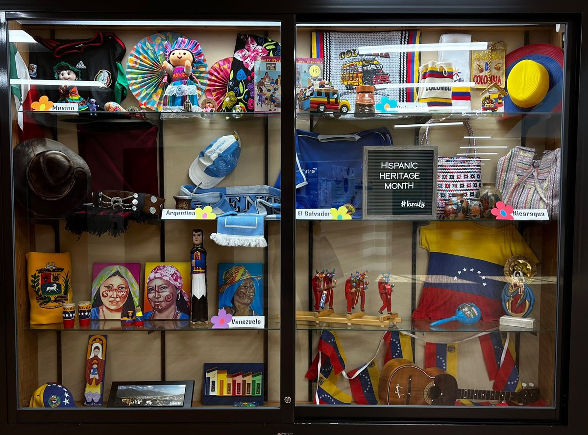 Mes de la herencia hispana! Hispanic Heritage Month! A lot of Hispanic staff in our school ❤️ <a href="/MJEjags/">Jenks Elementary</a> #mjejags